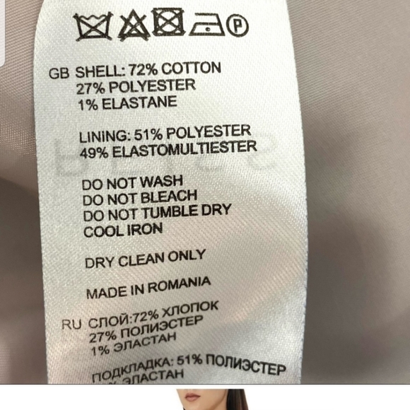 Reiss Nelly textured fit and flare dress size 6 black - Picture 6 of 12